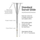 Swivel Glide Leg