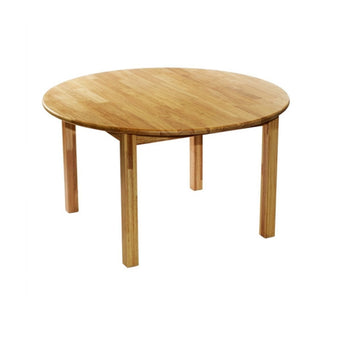 Rubberwood Classroom Table - Round - 36