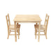 Rubberwood Classroom Table - Square - 30