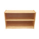 Solid Rubberwood Shelf w/ Back