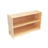 Solid Rubberwood Shelf w/ Back