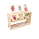Solid Rubberwood Shelf w/o Back