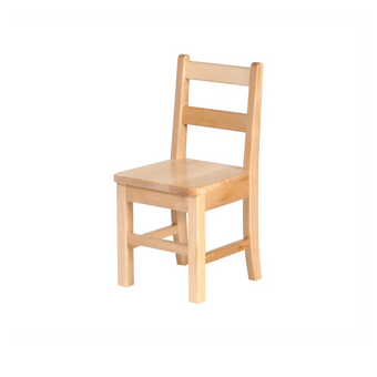Solid Birch Classroom Chair 12