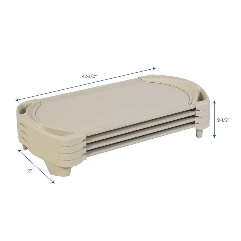 SpaceLine® Cot Toddler 4 Pack – Sand