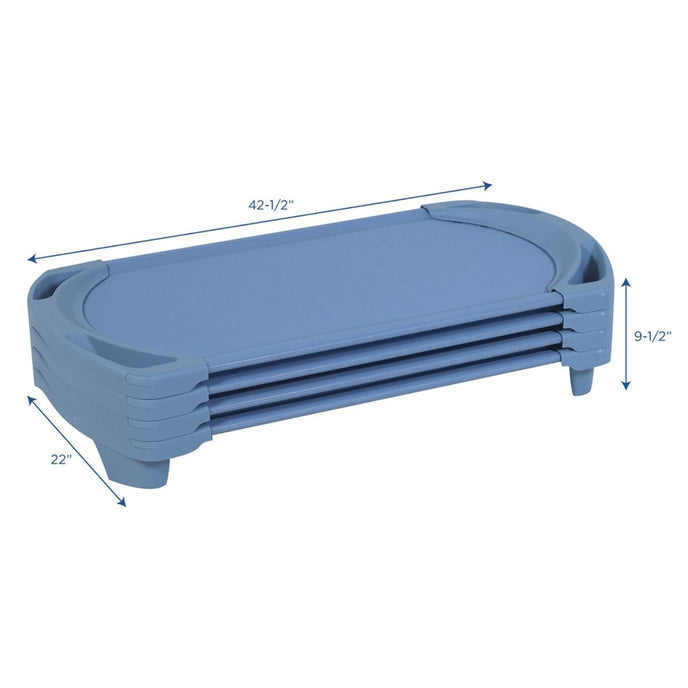 SpaceLine® Cot Toddler 4 Pack – Wedgewood