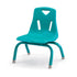 Stacking Chair with Powder-Coated Legs
