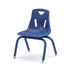 Stacking Chair with Powder-Coated Legs