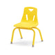 Stacking Chair with Powder-Coated Legs