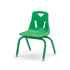 Stacking Chair with Powder-Coated Legs