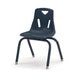Stacking Chair with Powder-Coated Legs