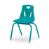 Stacking Chair with Powder-Coated Legs