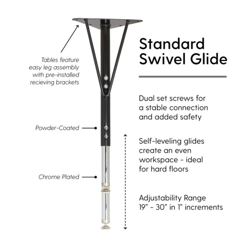 Swivel Glide Leg