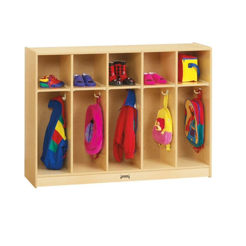 Toddler 5 Section Coat Locker