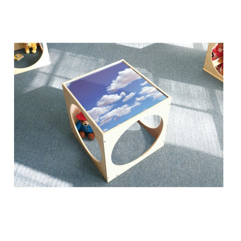 Toddler Acrylic Top Play House Cube