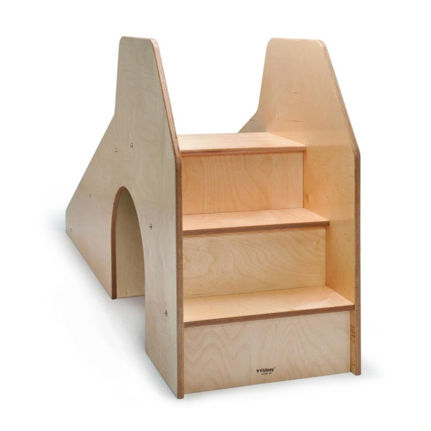Toddler Slide With Stairs and Tunnel