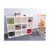 Whitney White 12 Cubby Backpack Storage Cabinet