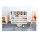 Whitney White Cubby Organizer Cabinet