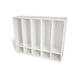 Whitney White Five Section Coat Locker